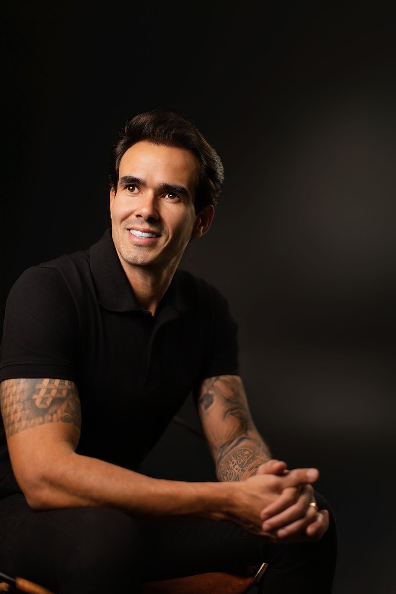 Retrato de Bruno Augusto, fundador da Nevada Turismo
